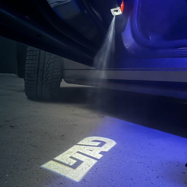 2x Einstiegsbeleuchtung Ausstiegsleuchten Türbeleuchtung Logo Laser Light S  Line